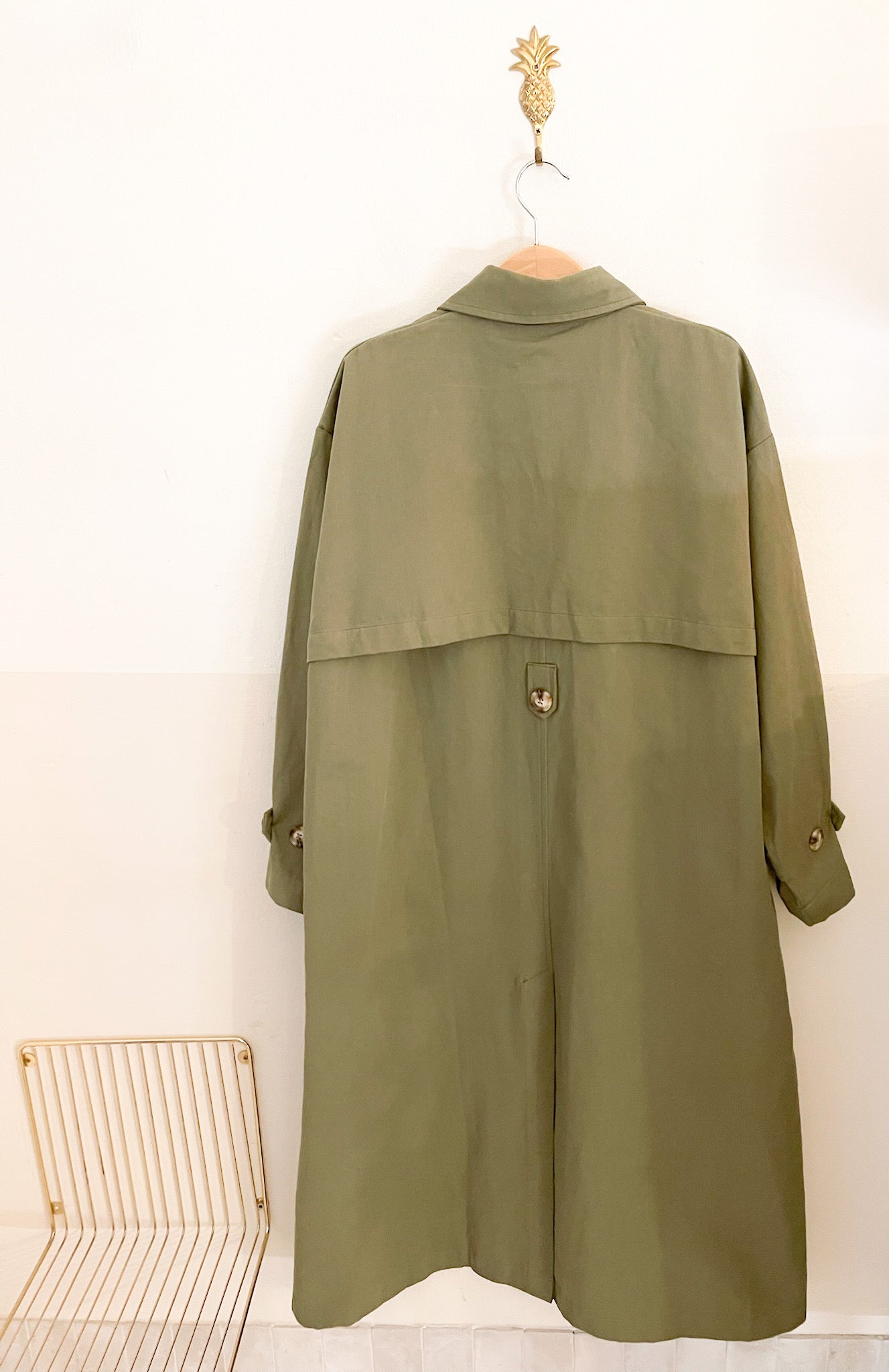 Gabardina Lore Green