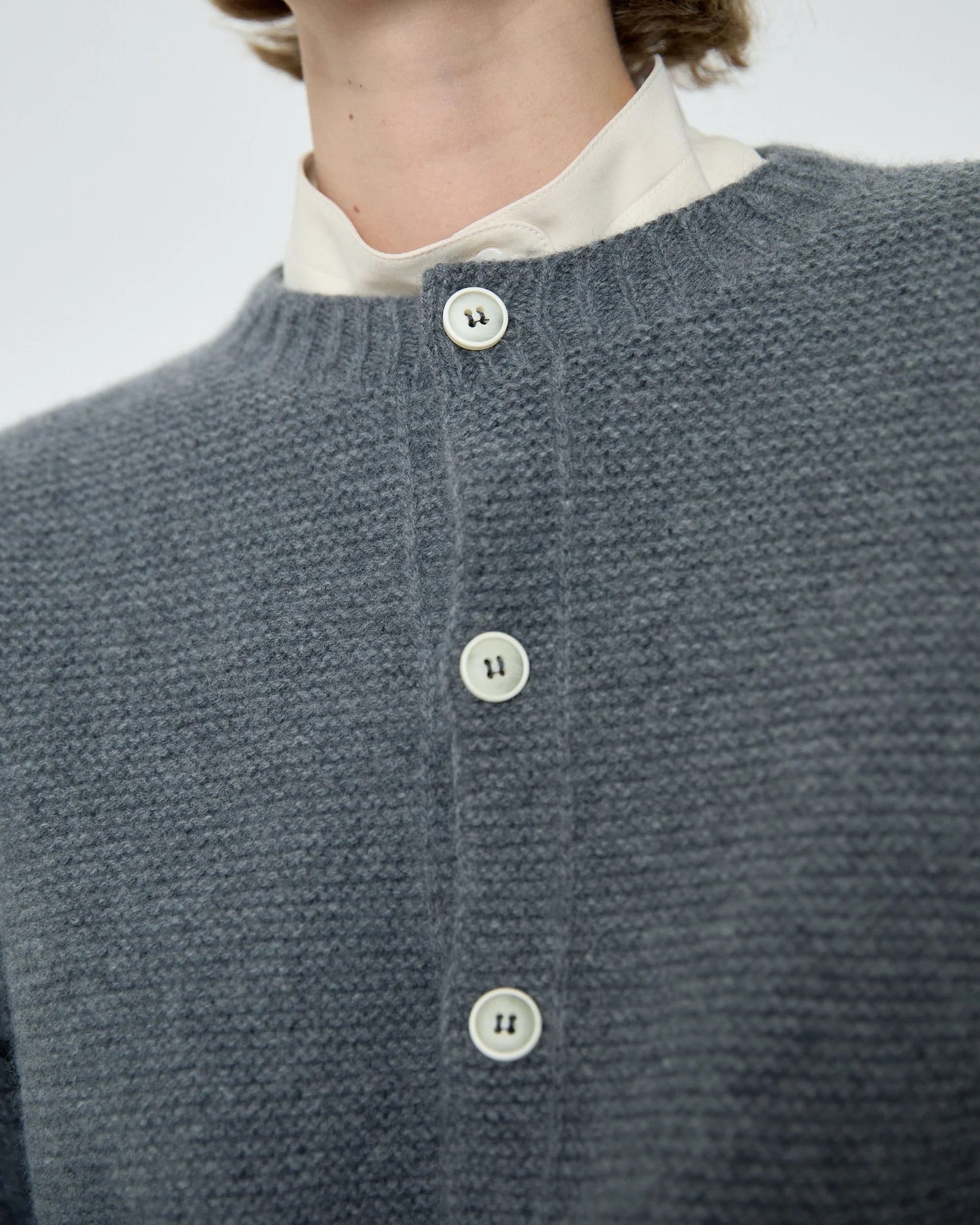 Cárdigan Marcela Gris