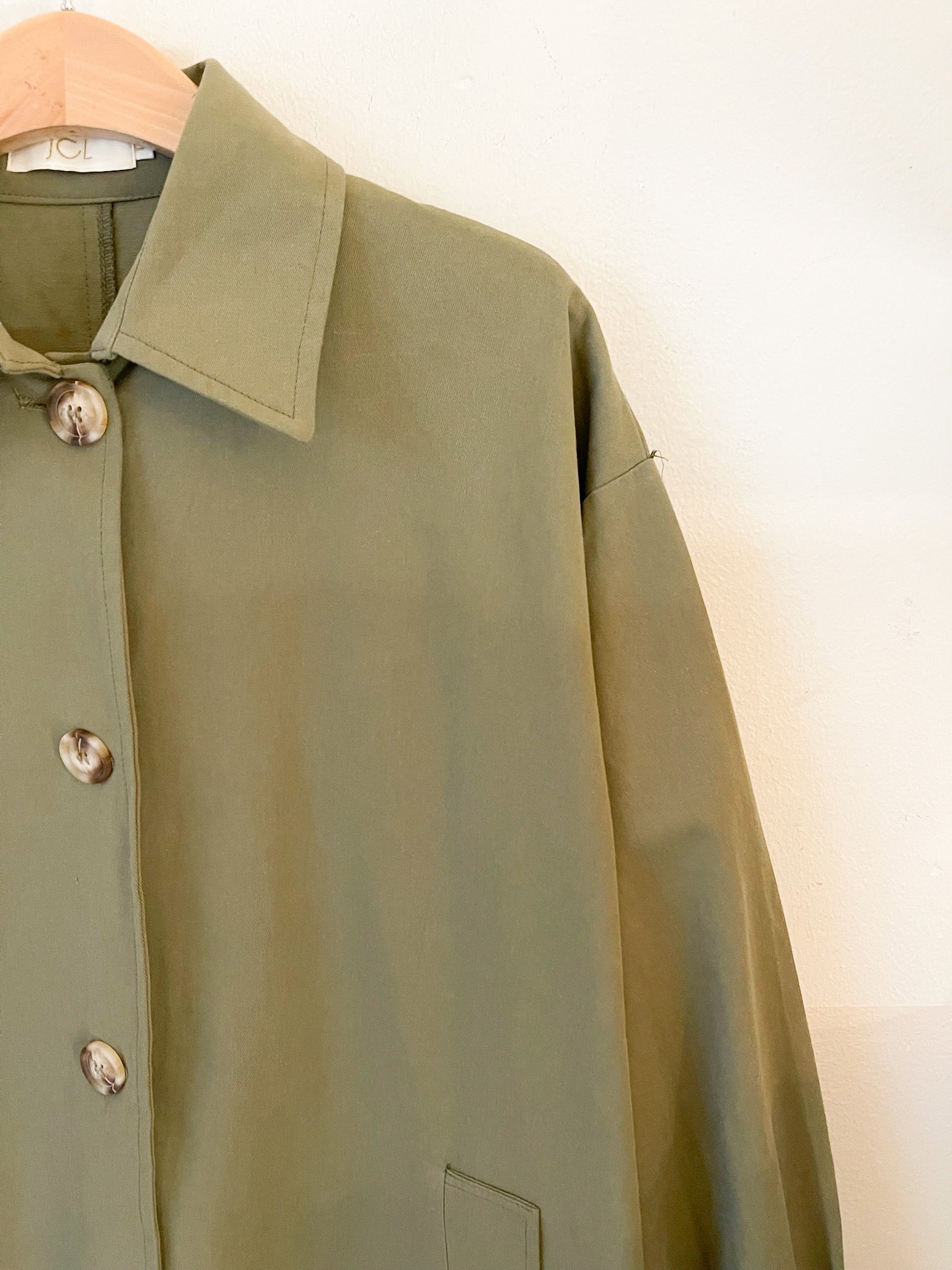 Gabardina Lore Green
