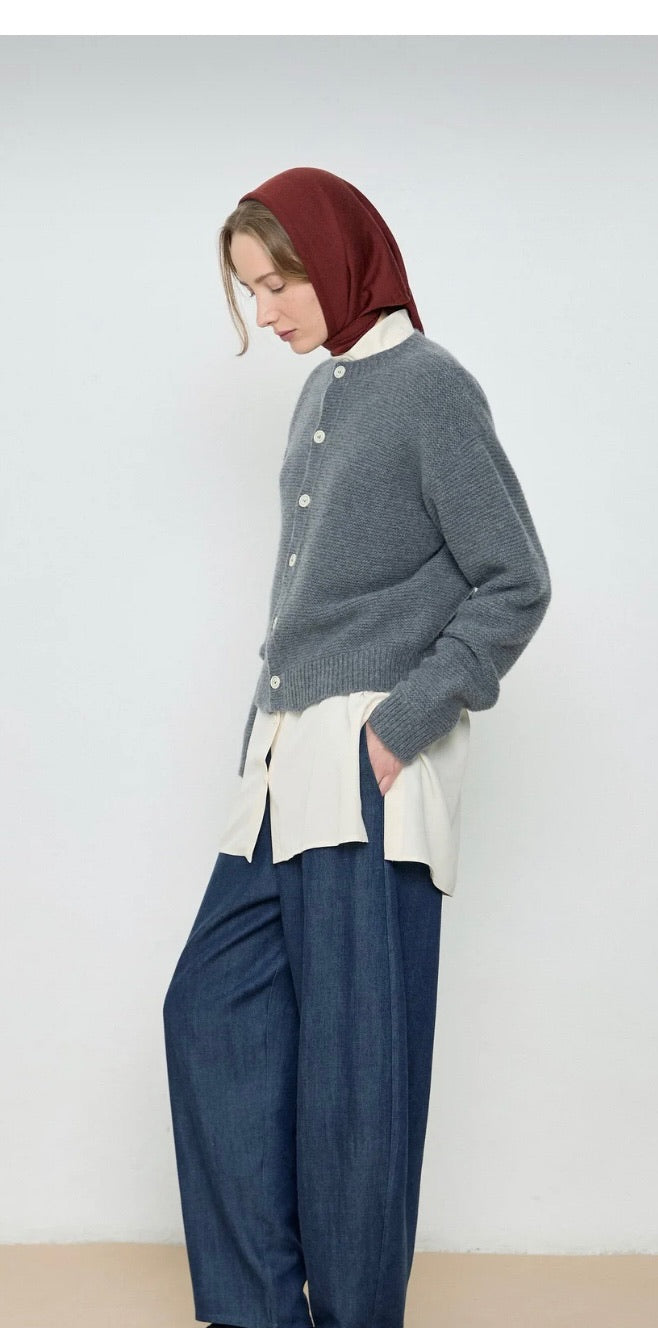 Cárdigan Marcela Gris