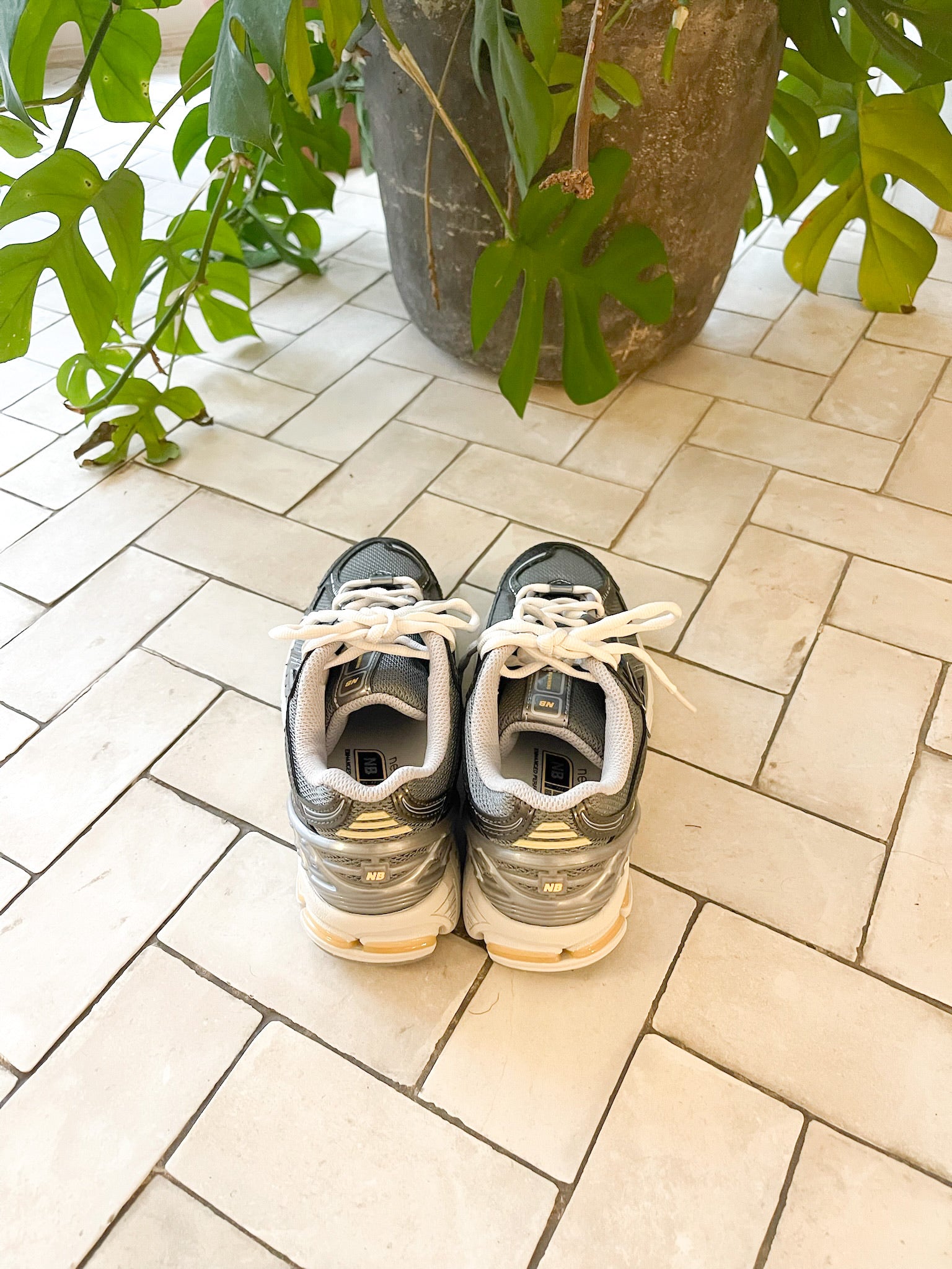 Zapatillas Plata