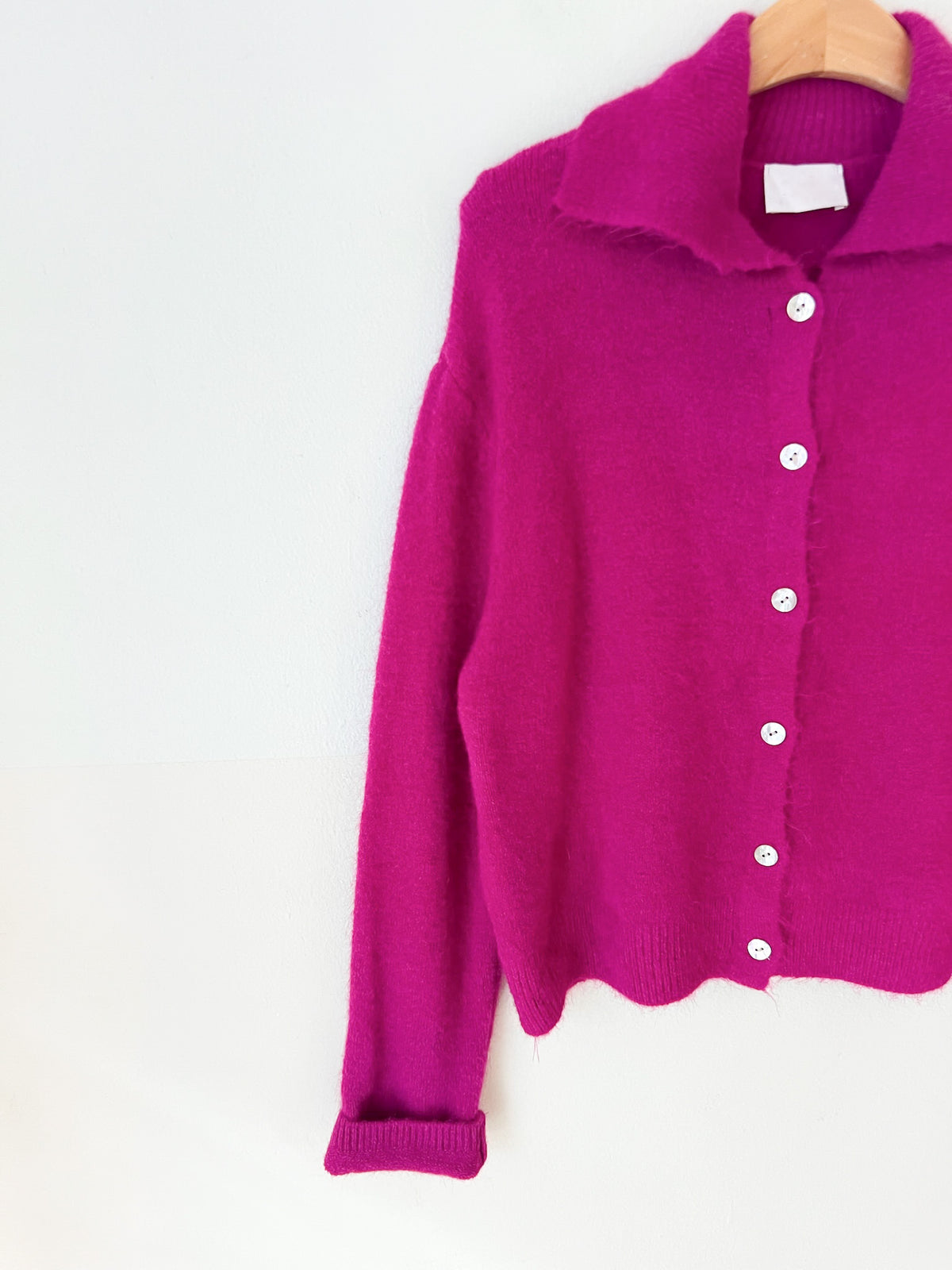 Cárdigan Fucsia