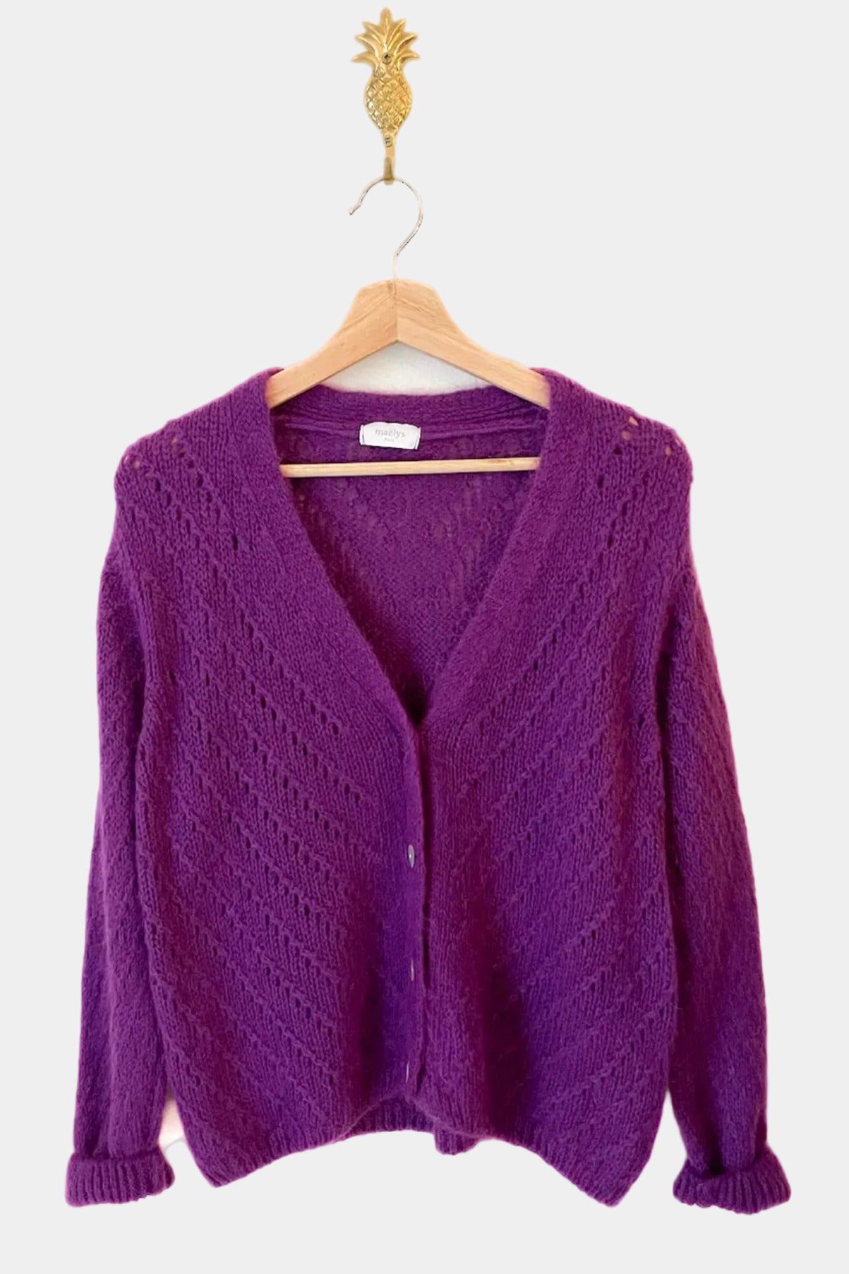 Cárdigan Winter Purple