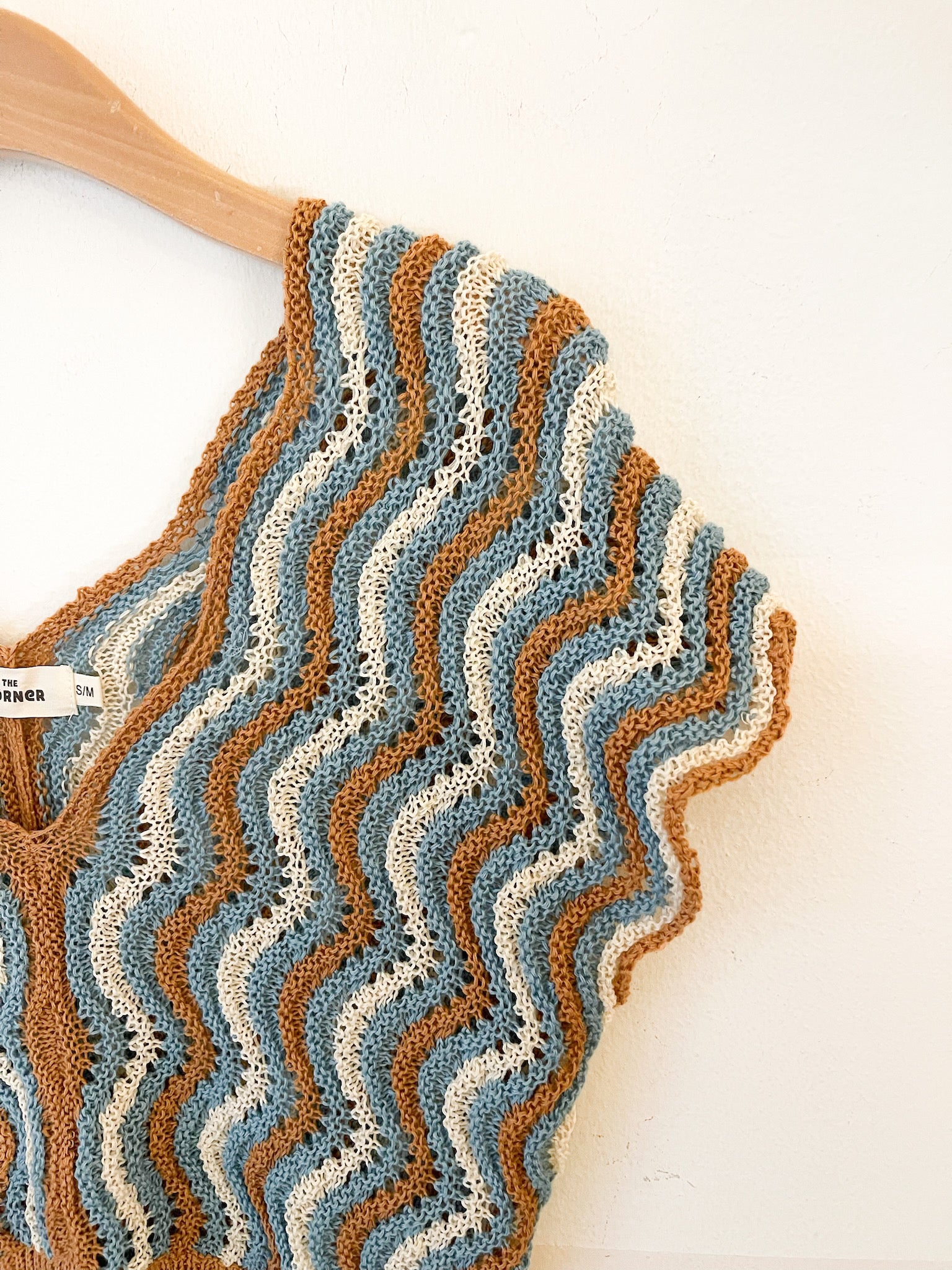 Top Josune Blue