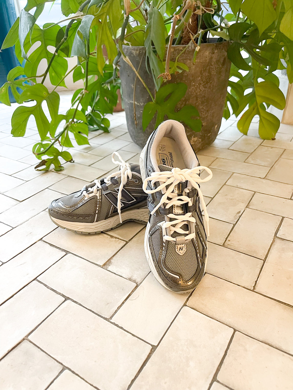Zapatillas Plata