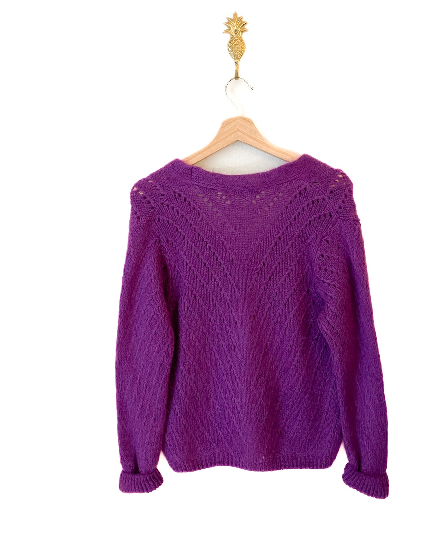 Cárdigan Winter Purple