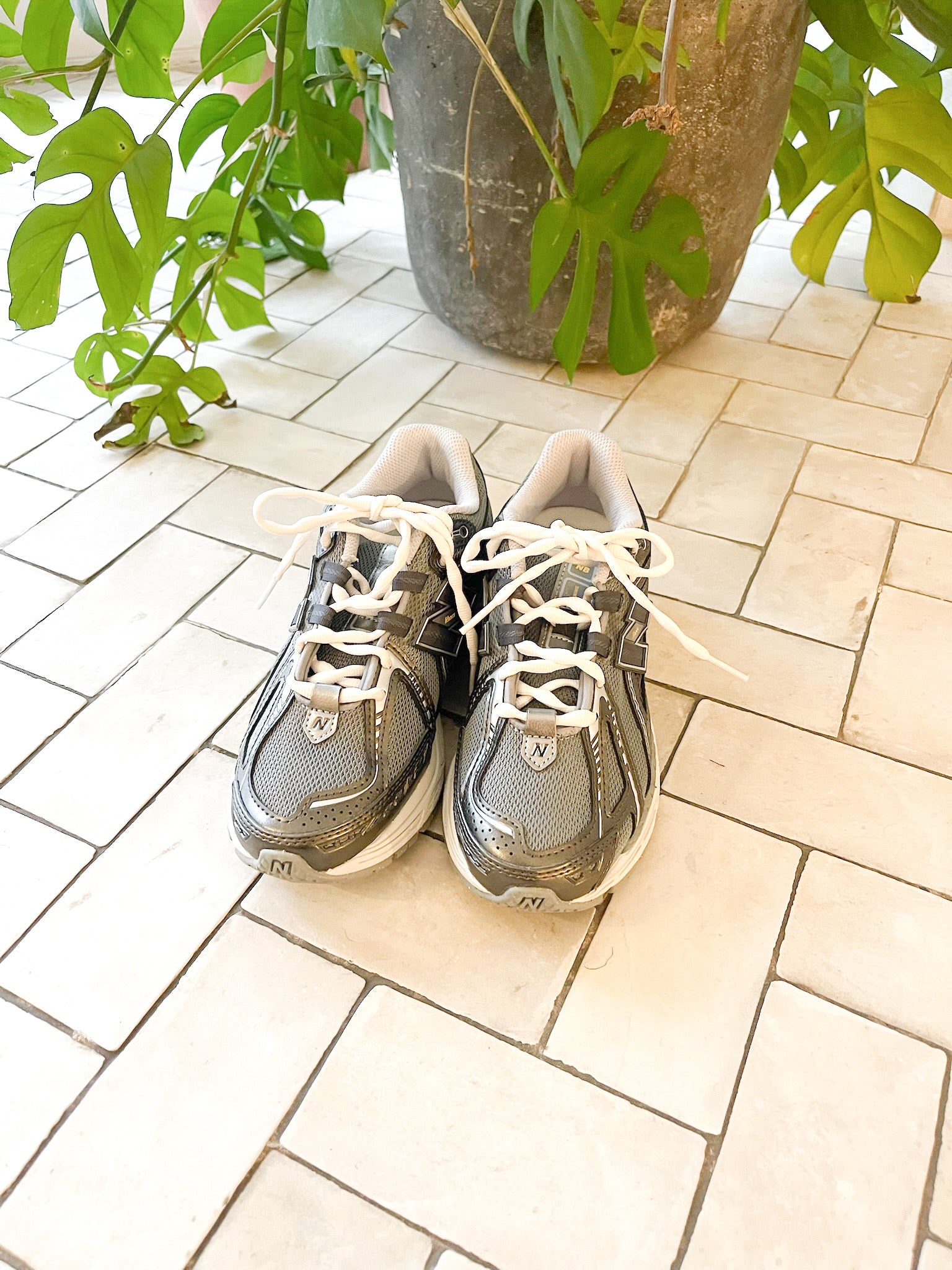 Zapatillas Plata