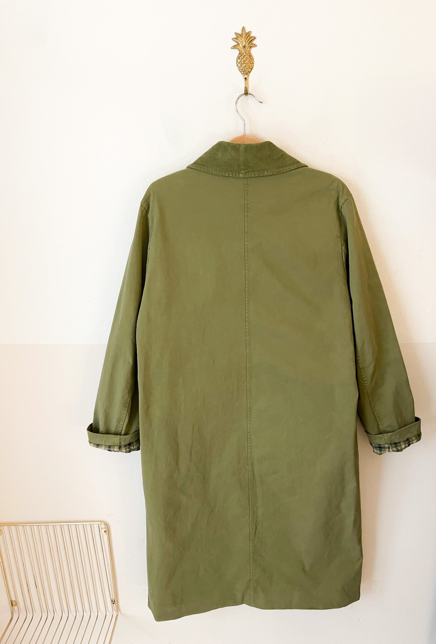 Gabardina Romina Green