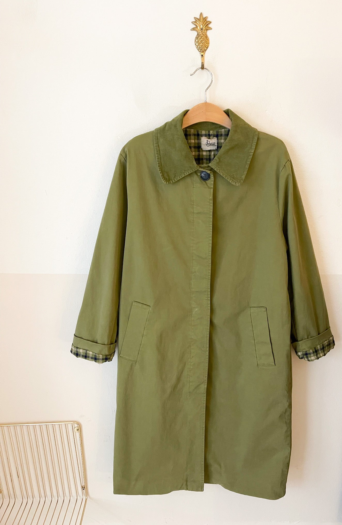 Gabardina Romina Green