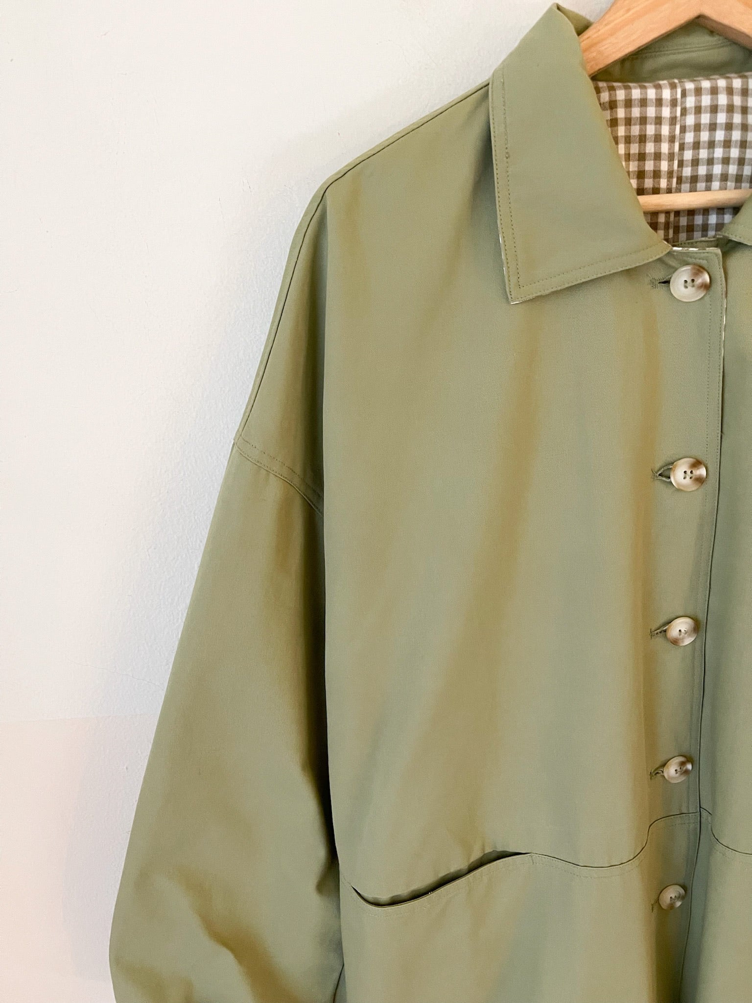 Gabardina Reversible