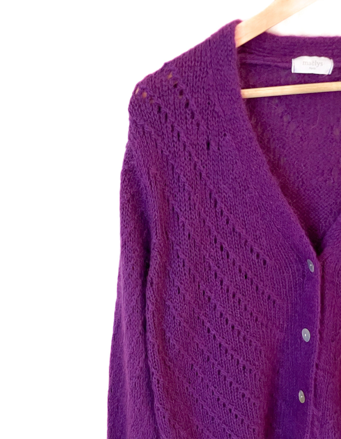 Cárdigan Winter Purple