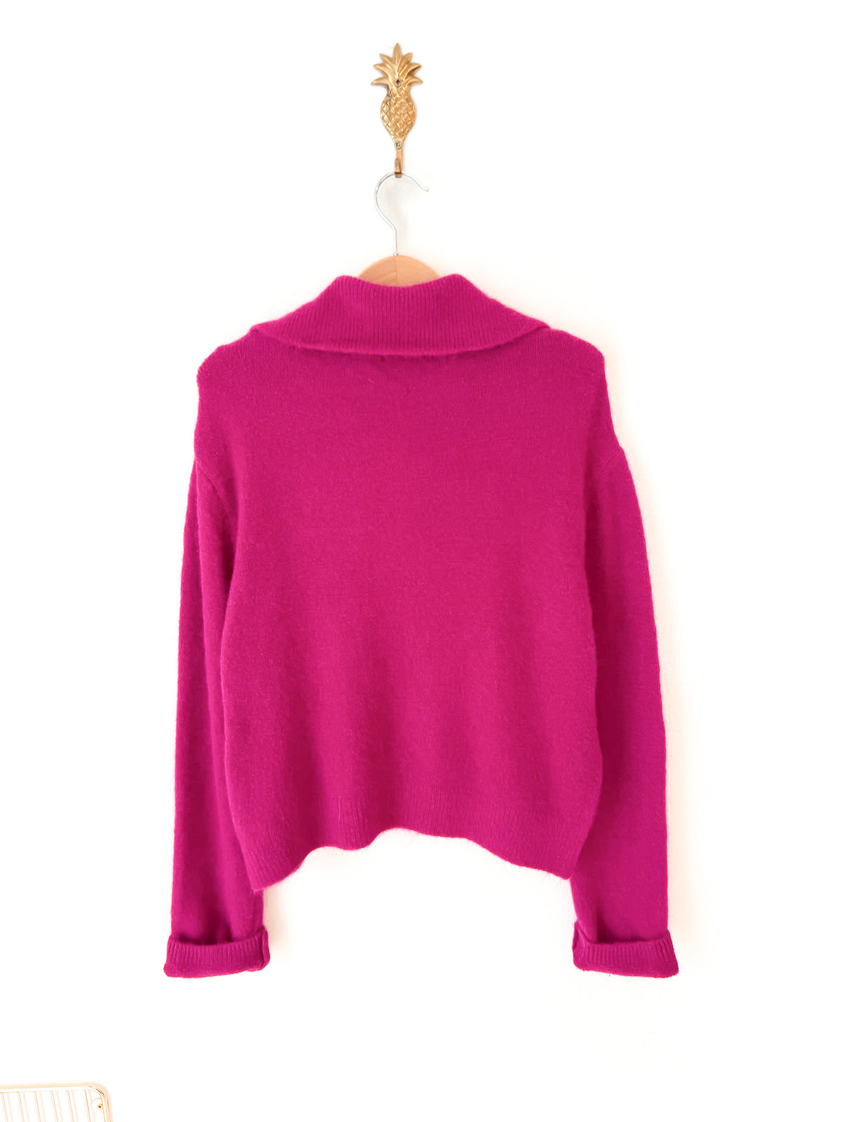 Cárdigan Fucsia