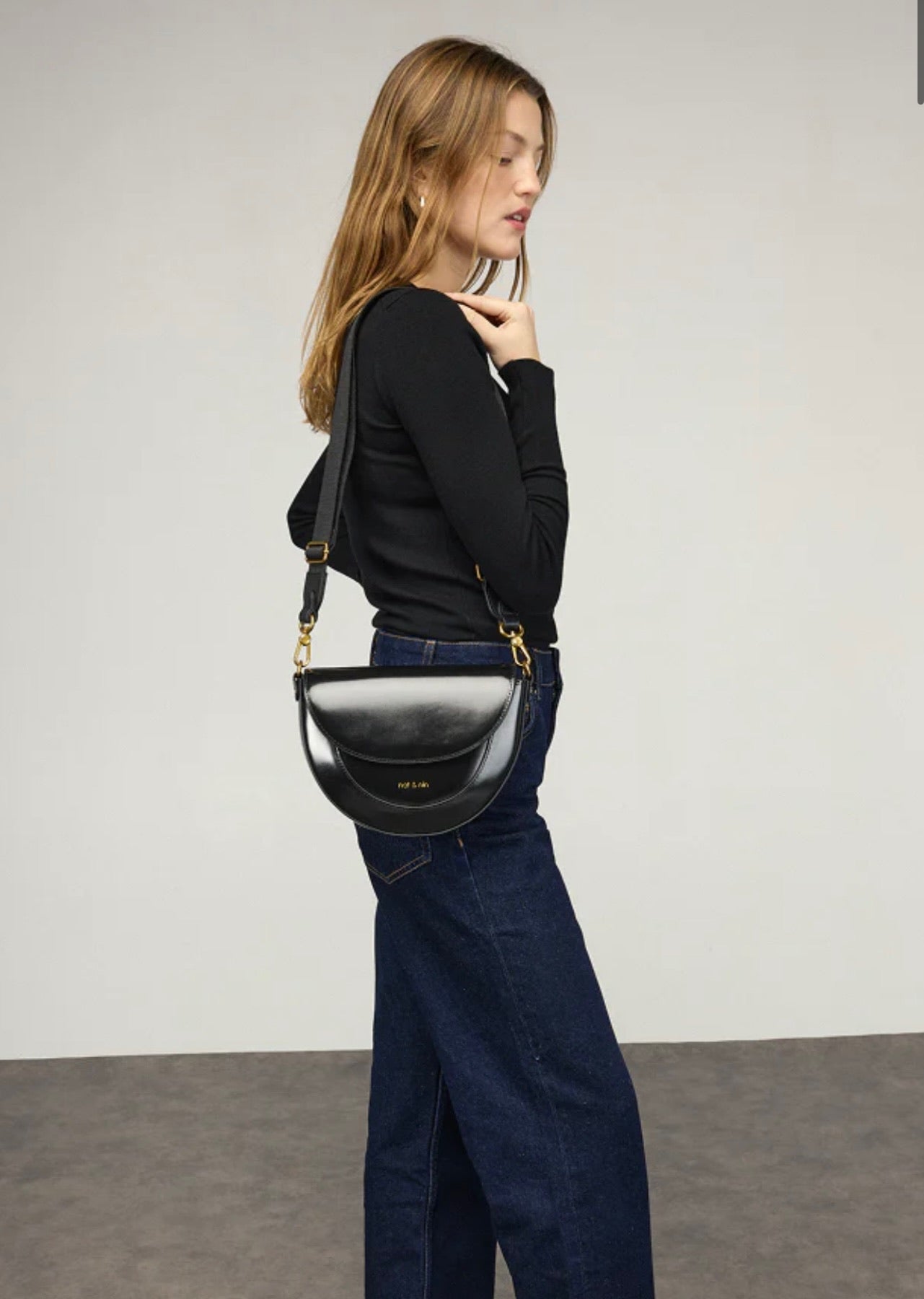 Bolso Orquidea Black