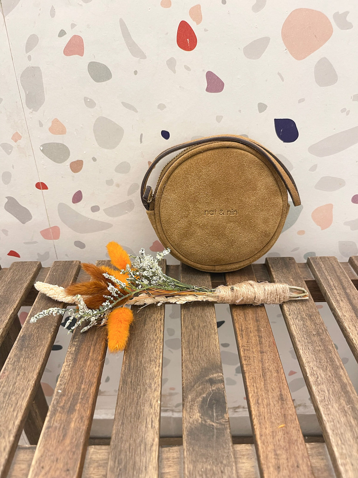 Monedero Charo Camel