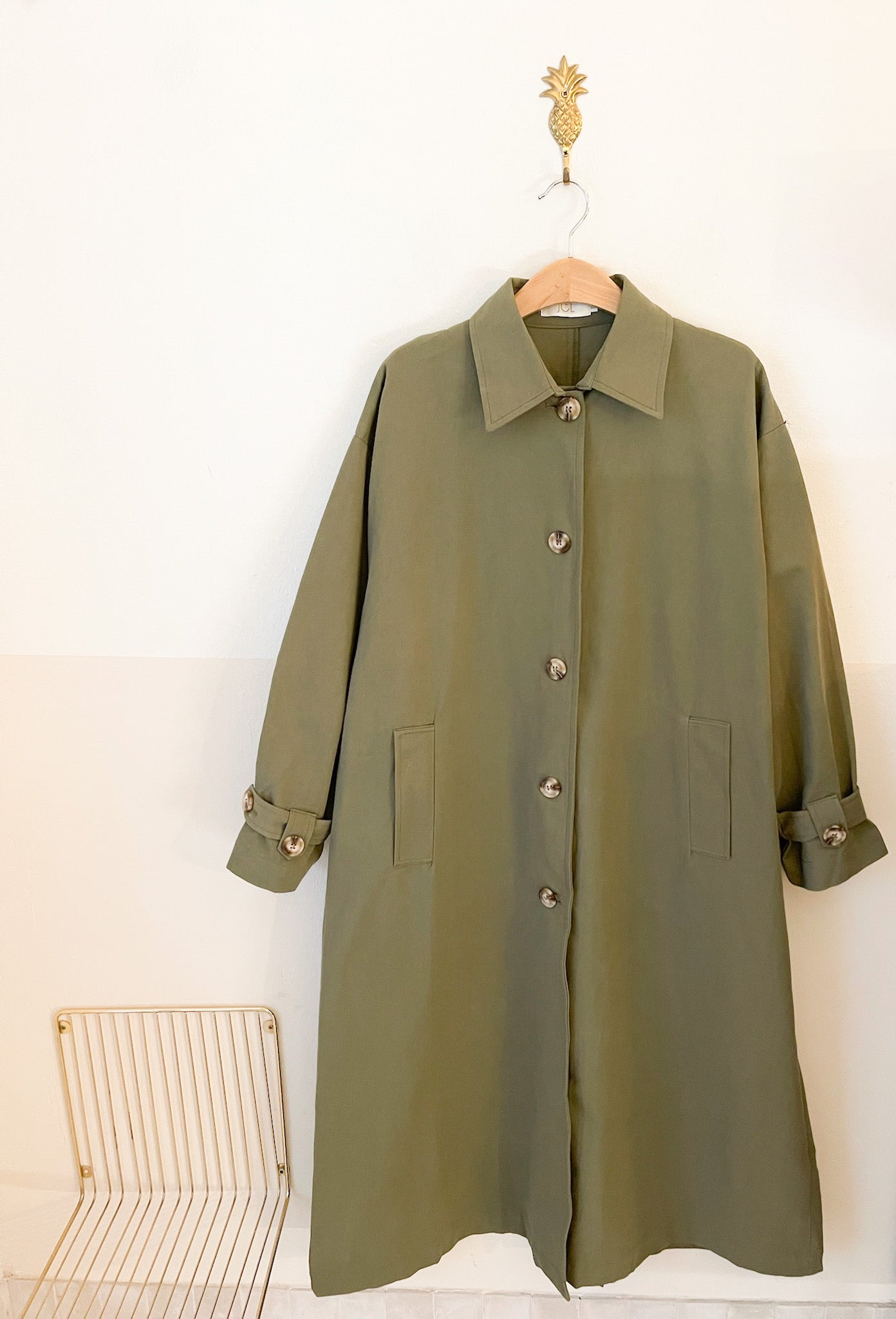 Gabardina Lore Green
