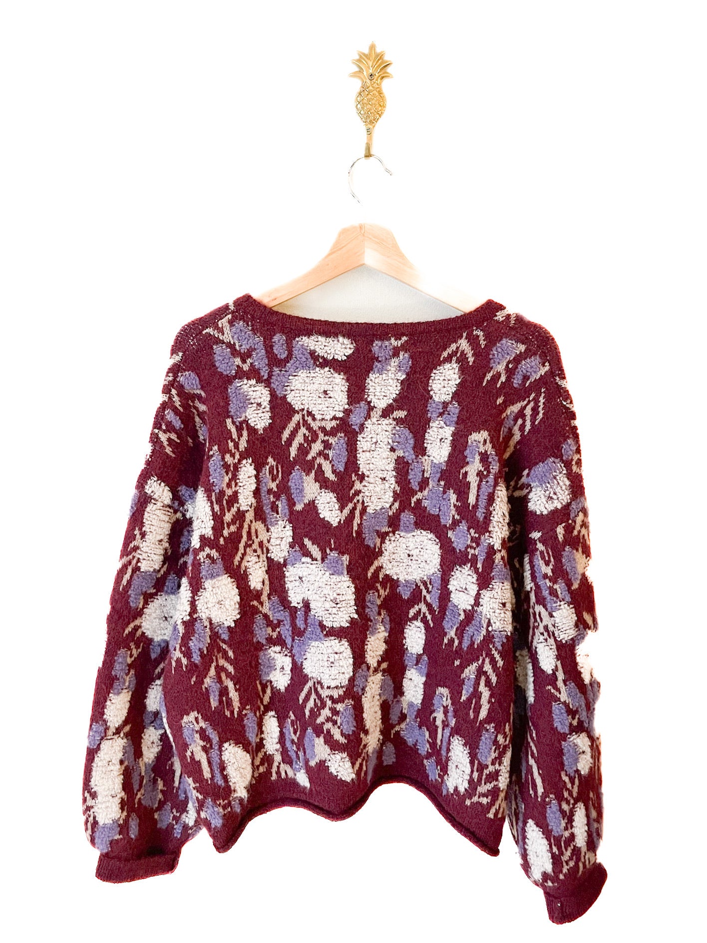 Cárdigan Velazquez Burdeos